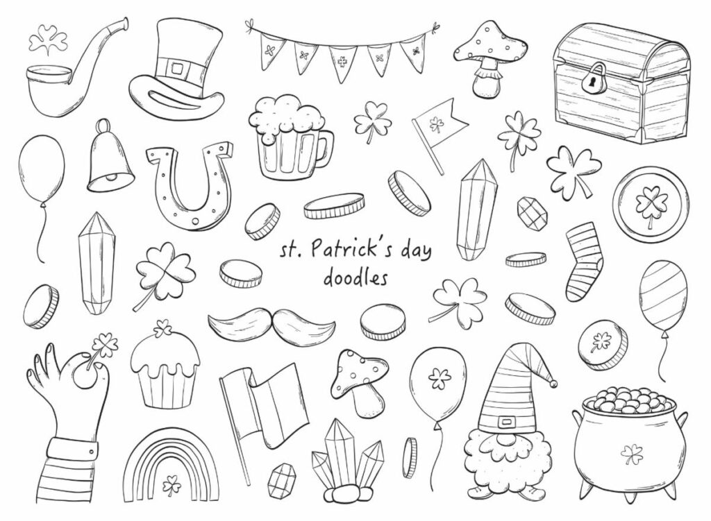 St. Patricks Day doodle
