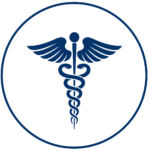 Icon for the Rod of Asclepius.